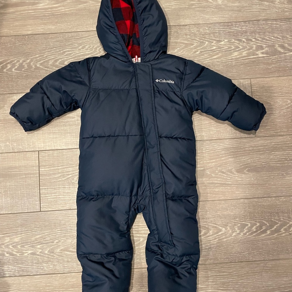 Columbia baby snowsuit